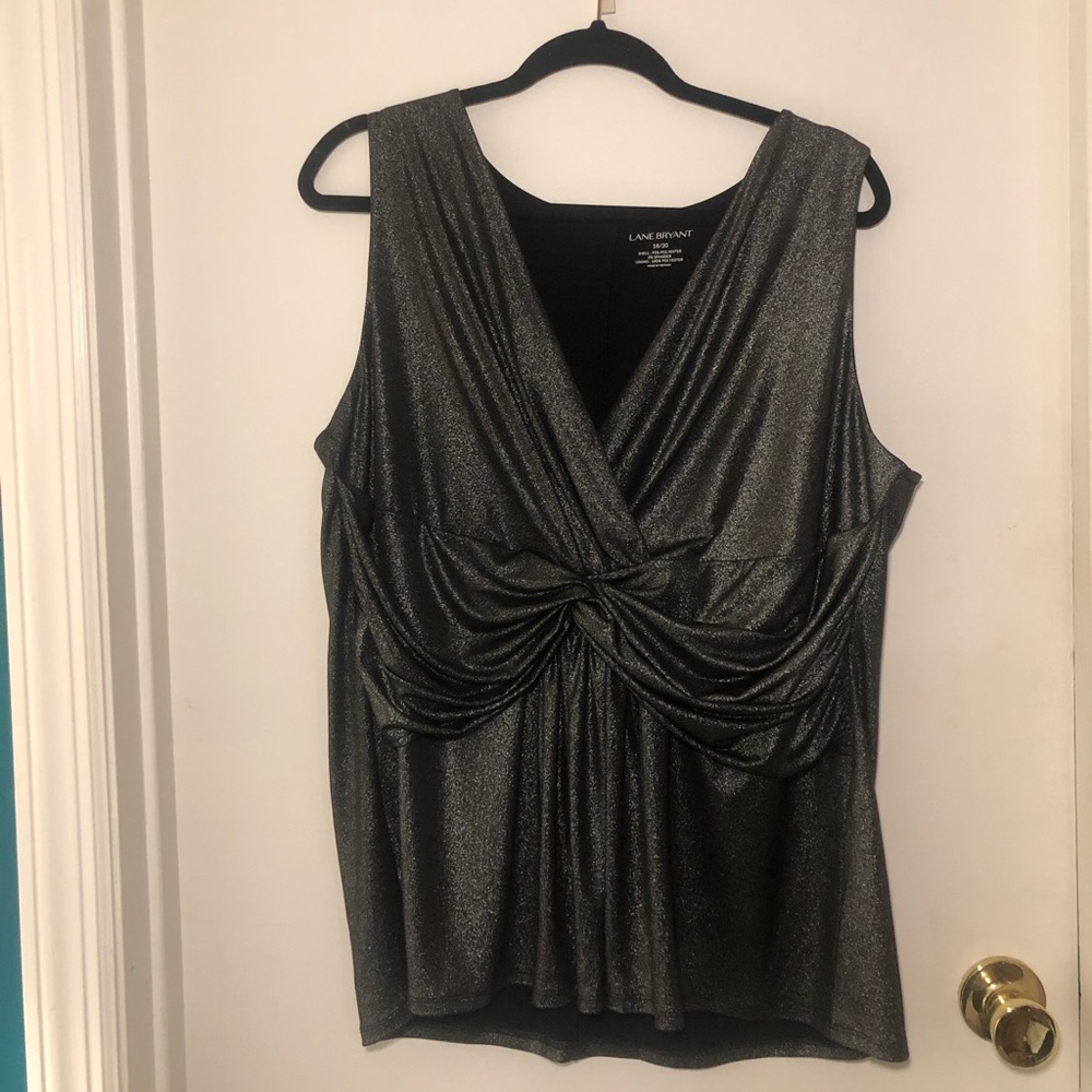 COPY - Lane Bryant Metallic Sleeveless Top